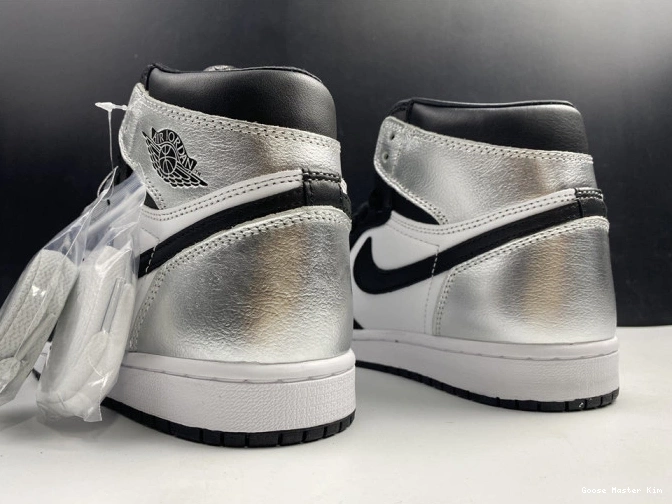 OG CD0461-001 SILVER 1 WMNS AIR HIGH TOE JORDAN 0811